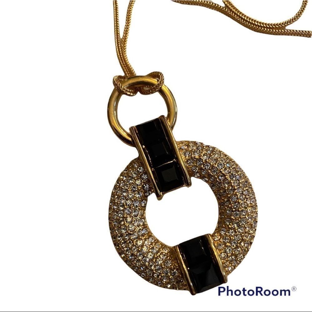 Vintage Napier Rhinestone Necklace
